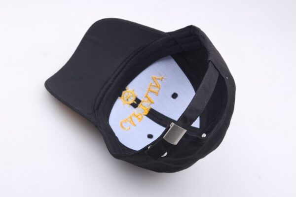 oly-5c7d424de38a047f16139d3bc3c8f521 Wholesale 3D Embroidered Black Captain Hat Chic Sailor Style for Everyday or Party