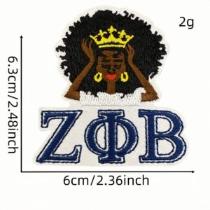 Cartoon black fabric applique 8#