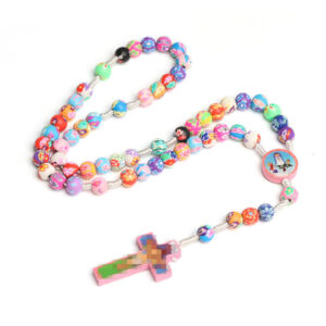 pink necklace
