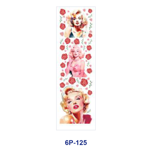 Wholesale 2/8/16pcs UV DTF Stickers Vintage Lady Portrait Lip Rose Text Print Pen and Bookmark Stickers OLY Exclusive