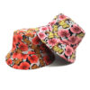 oly-5cf75d2755193b96f5f3610aed7ebd85 Wholesale Floral Digital Print Bucket Hat Trendy Sun Protection Hat for Gift or Resale
