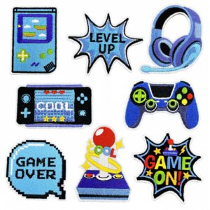 oly-5d01fc76b4905926270f9121730f9ce0 Wholesale Video Game Embroidery Patches Decorative Cloth Stickers for Bags Luggage DIY Accessory Gift OLY Exclusive