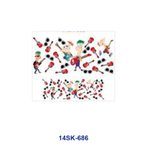 14SK-686 / 4pcs / 9cm