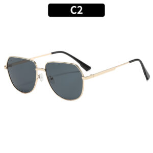 C2-gold frame gray piece