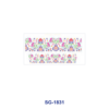 oly-5d35f1854980c01ec761876593f910dc Wholesale 8pcs Cartoon Character Floral Print 3oz Cup Stickers Wrap OLY Exclusive