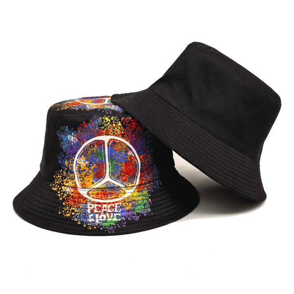oly-5d486e2d83fb51d1f651ad2cf9005335 Wholesale Double Sided Graffiti Fisherman Hat Sun Hat for Men Women Daily Wear