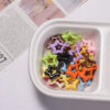oly-5d88cd70c6548a1bc04fb72253247590 Wholesale Electroplated Acrylic Star Beads Mixed Colors DIY Keychain Bag Charm Phone Strap Fashion Accessory