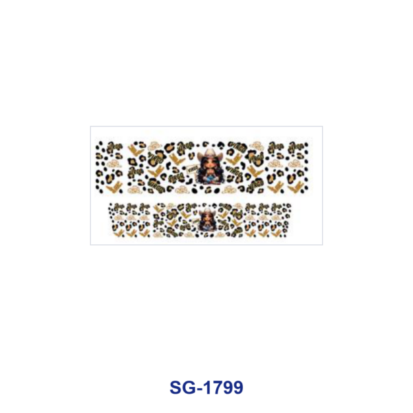 oly-5db265b187f4e7388667bdf4b3362ede Wholesale 8pcs Western Cowgirl & Cute Decor Pattern 3oz Cup Stickers Wrap OLY Exclusive