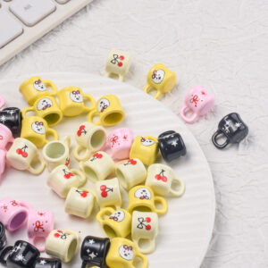oly-5dc6e1b85066c8d31f798ae5809bbfca Wholesale Cup Pendant Alloy Printing DIY Phone Charm Fashion Accessory for Bag Keychain Gift Boutique