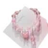oly-5dd5524d5e210049f361a5ad2a2e0d4f Wholesale Butterfly Pattern Glass Beaded Bracelet Handmade Fashion Jewelry Accessory Gift