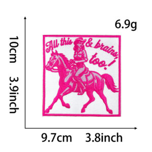 Hot melt adhesive back * Riding Girl 2