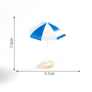 Large blue parasol