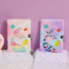 Wholesale Plush Mermaid Tail Notebook with Lock Cute Diary for Kids Party Gift Fashion Accessory