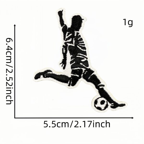 oly-5e05614a995afe65368a164a174ca16b Wholesale Cartoon Football Embroidered Patch Fashion DIY Accessory for Boutique Resale