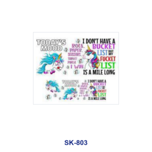 SK-803 / 8pcs / 9cm