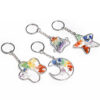 oly-5e4f142adf02cffc2efbdf51485211a1 Wholesale Natural Crystal Yoga Keychain Pendant Five pointed Star Tree of Life, Fashion Accessory