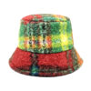 oly-5e4f94c5f0d2b4e064adbfe826bb359f Wholesale Thick Fleece Plaid Fisherman Hat for Women Winter Sunscreen Fashion Accessory