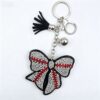 Wholesale Rhinestone Team Bow Keychain Fashion Accessory Gift for Wedding Party Resale