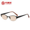 Wholesale Stylish Oval Metal Frame Sunglasses UV400 Fashion Accessory Gift Boutique
