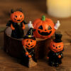 Wholesale Halloween Cute Pumpkin Demon Resin Ornament Home Party Decor Gift