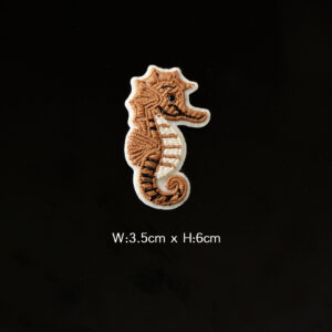 Brown seahorse
