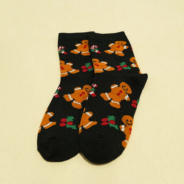 oly-5ea656fc5aa2338c0d9fd0994d712d48 Wholesale Autumn and Winter Trendy Christmas Socks Santa Claus Elk Snowman Gingerbread Man Cartoon Mid Calf Socks Cross Border Foreign Trade