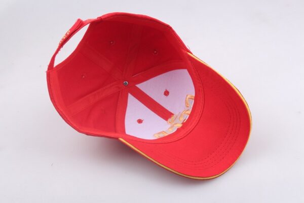 oly-5ea9759cfc4871e4adb4c6e58f1b44c6 Wholesale Embroidered CCCP Baseball Cap Adjustable Red Sandwich Yellow Sunscreen Hat for Outdoor Sports