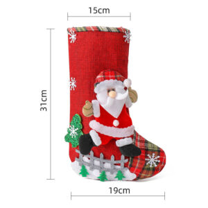Linen large socks for the elderly [31*19cm35g]