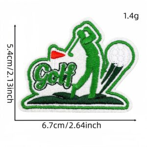 Golf cloth patch 3#