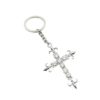 oly-5eddb8afc2979b212ccd8615f271c122 Wholesale Modern Cross Keychain Stylish Car Key Accessory Bag Charm for Everyday Use