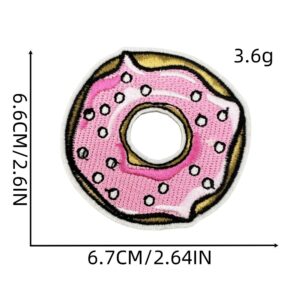 Donut cloth stickers 5#