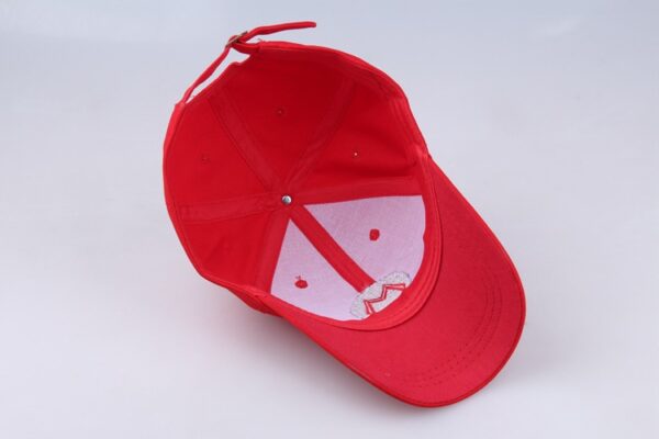 oly-5ef5be9d0fed611ca9da6474b827459b Wholesale Chic Red Embroidered Anime Letter Cotton Baseball Cap Sun Hat Fashion Accessory