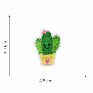 9#-Cactus cloth stickers