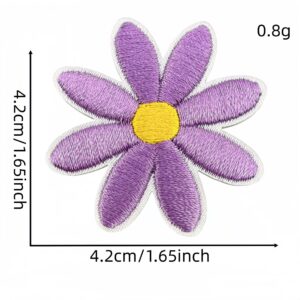 Large purple flower patch #10