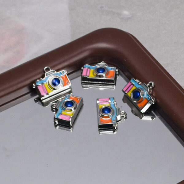oly-5f09171047b8c24327481dc152e4c25a Wholesale Camera Charm Pendant Fashion Jewelry Accessory Gift Boutique Resale