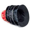 Wholesale Elephant Pattern Bucket Hat Navy Blue Double Sided Summer Sun Protection Fashion Accessory