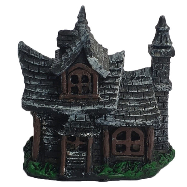 Wholesale Haunted House Resin Figurine Spooky Halloween Home Decor Accent