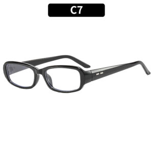 C7-black frame white film