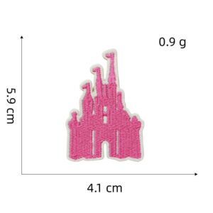 Pink cartoon cloth sticker 1#