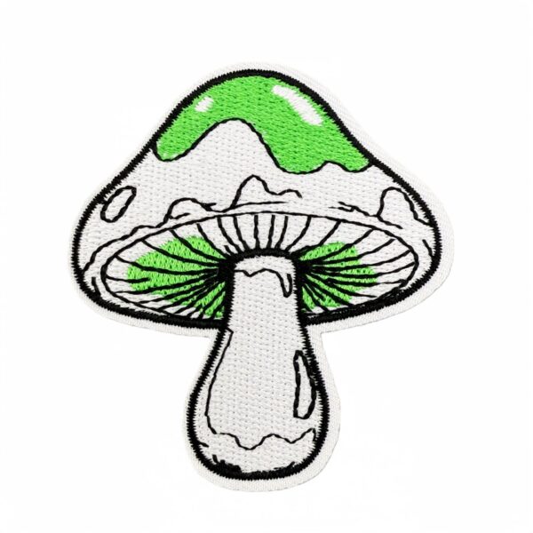 Wholesale Green Cartoon Embroidered Iron-On Patch Decorative Accent for Clothing DIY