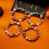 oly-5f9798197966b310f712a71b67d57f7e Wholesale Soft Clay Halloween Ghost Pumpkin Bracelet Chic Fashion Accessory for Resale