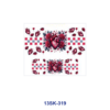Wholesale 8pcs Gothic Heart Rose Mini Cup Keychain Sticker