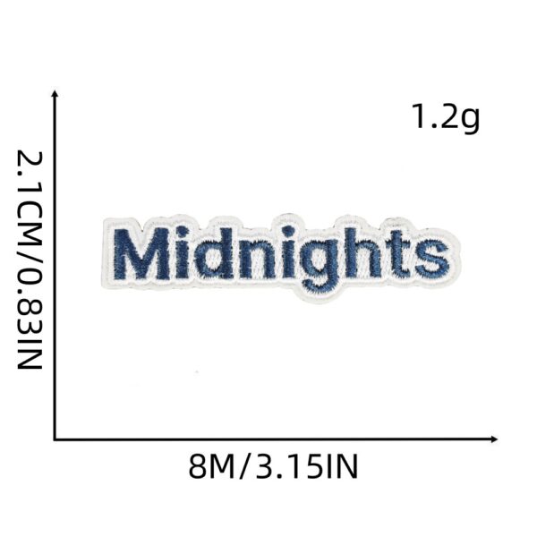 oly-5f9d8195bd7e279c05778a1a26338631 Wholesale English Letter Embroidery Patches Fashion Decorative Cloth Stickers DIY Craft Accessory Gift