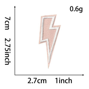 Heated melt glue*pink*lightning