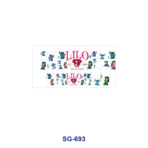 SG-693 / 8pcs / 16*7cm