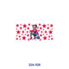 oly-5fb98f6cdbfd6d2879a833903bb48b11 Wholesale 5pcs Retro Trendy Cartoon Girl Heart Star Spider Web Boot Floral Mixed Decor Prints 16oz Cup UV DTF Wraps OLY Exclusive