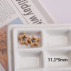 oly-5fc679aba495f023a4708f07aa5e8218 Wholesale Two Color Star Acrylic Beads DIY Jewelry Fashion Accessory for Resale Boutique