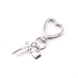 Silver love pendant