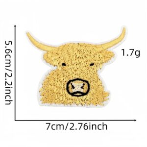 Farm pastoral style cloth stickers 17#