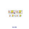 Wholesale 8pcs Kawaii Cartoon Doodle 3oz Cup Stickers Wrap OLY Exclusive